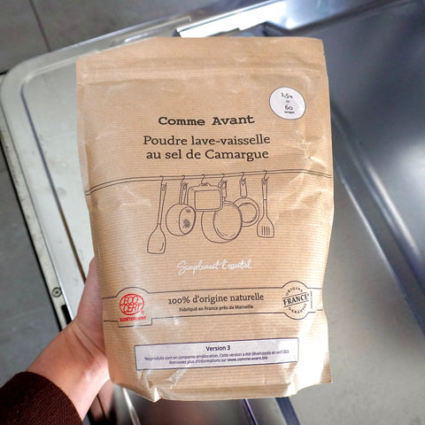 Poudre lave-vaisselle au sel de Camargue | 1,5kg