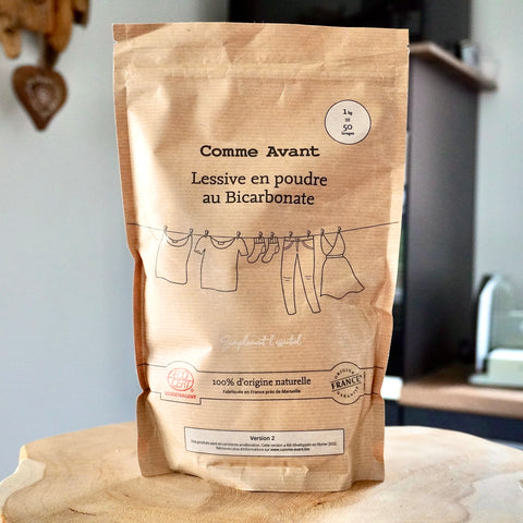 Lessive en poudre au bicarbonate | 1kg