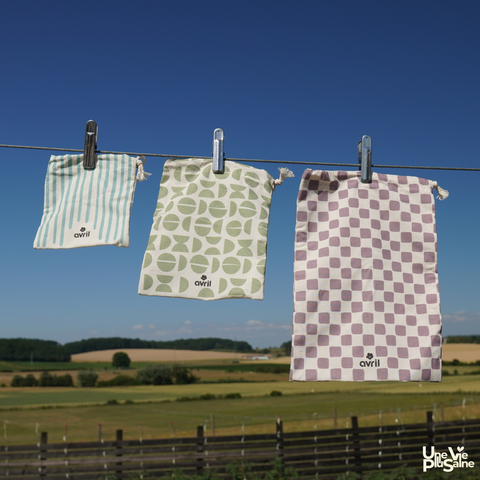 Pochon en Coton Bio | Rangement & Cadeau Zéro Déchet