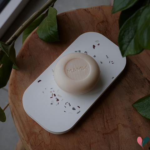 Porte savon en diatomite naturelle