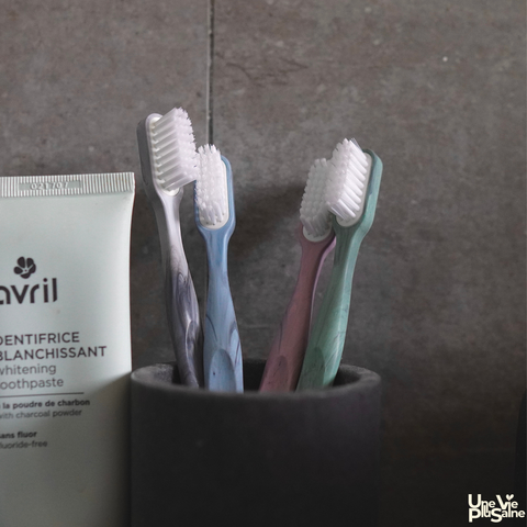 Brosse à Dents Recyclée & Recyclable | Tête Interchangeable
