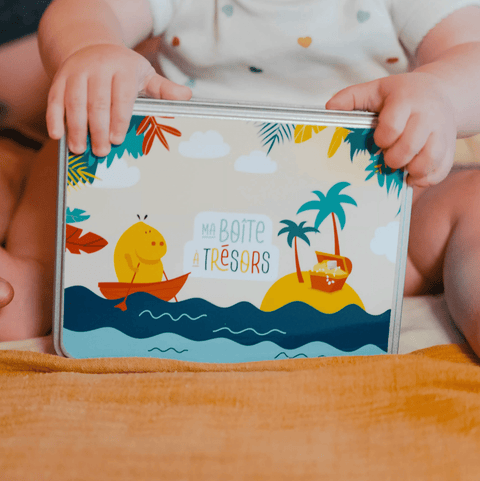Coffret bébé | Ma boîte à trésors | 3 produitscoffretUneViePlusSaine