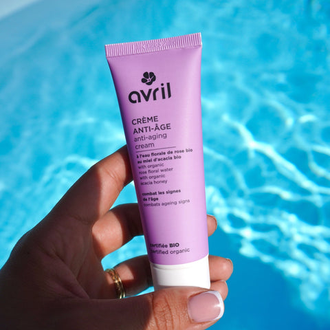 Crème visage | Anti - âge | Eau florale de rose | Avril | 50mLcrème visageUneViePlusSaine