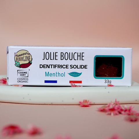 Dentifrice solide à la menthedentifrice solideUneViePlusSaine