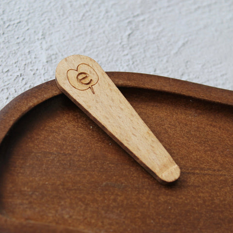 Spatule en bois de hêtre massifUneViePlusSaine