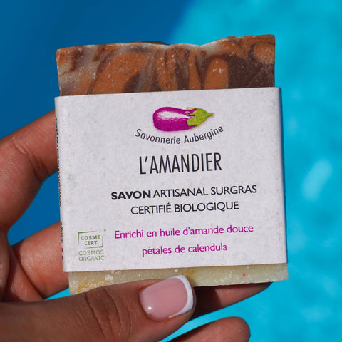 Savon solide | Amande douce | Tous les types de peaux | 100gsavonUneViePlusSaine