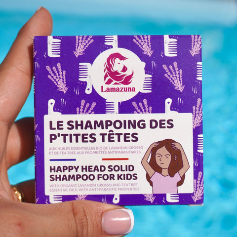 Shampoing solide anti - parasitaire | À partir de 5 ans | LamazunashampoingUneViePlusSaine