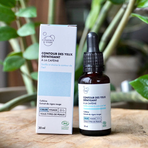 Sérum contour des yeux | Défatiguant | BIO | Clémence & Vivien | 30mLSoins peauUneViePlusSaine