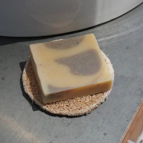 Porte-savon luffa | Rond