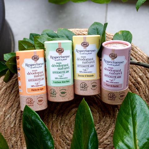 Déodorant solide | 48h | 4 variantes