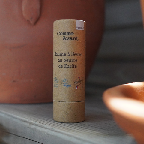 Baume à lèvres au beurre de karité