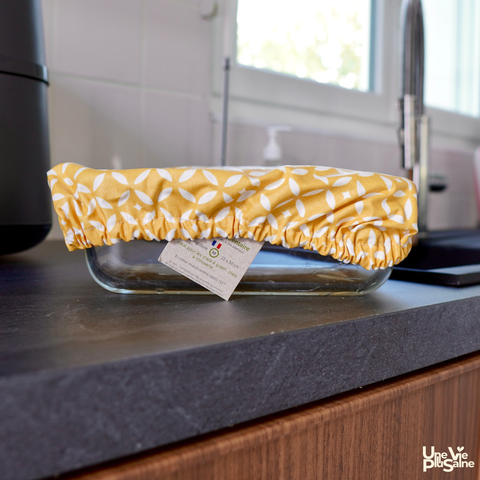 Charlotte alimentaire rectangulaire | Couvre plat lavable | Taille M
