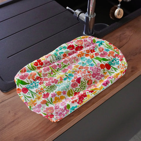 Charlotte alimentaire rectangulaire | Couvre plat lavable | Taille L