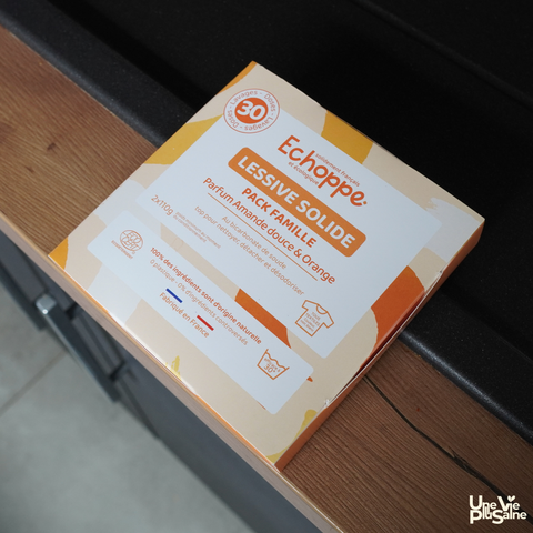 Tablettes de lessive solides | 15 ou 30 doses | 100% d’origine naturelle