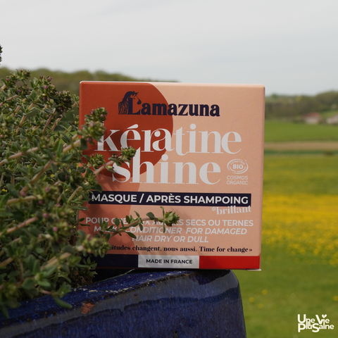 Masque & après shampoing solide | Keratine Repair shine