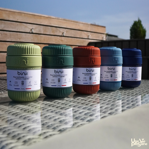 Mug réutilisable | 5 coloris