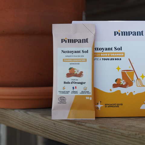 Nettoyant sol | 15 dosettes | Pimpant