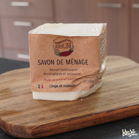 Savon ménager | Savon solide vaisselle | Multi-fonctions 300g