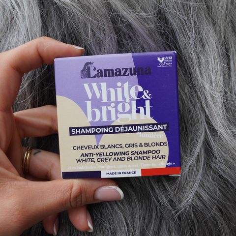 Shampoing solide | Raviveur Cheveux Blancs & Décolorés | 70ml