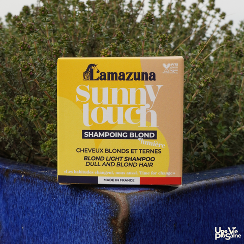 Shampoing solide | Cheveux blond et ternes