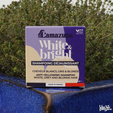 Shampoing solide | Raviveur Cheveux Blancs & Décolorés | 70ml