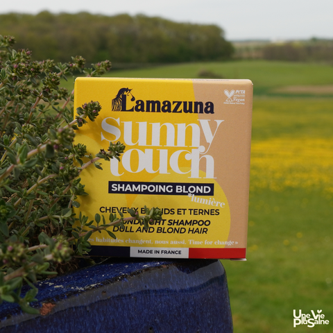 Shampoing solide | Cheveux blond et ternes