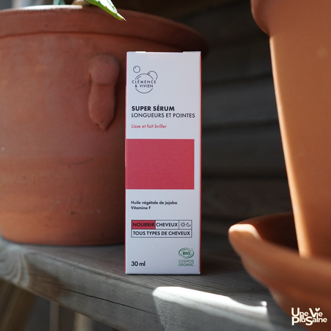Sérum longueurs & pointes | lisse et fait briller | Parfum fleur d'été | Clémence & Vivien | 30mL