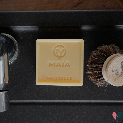 Savon vaisselle solide | Bergamote & romarin | 100g