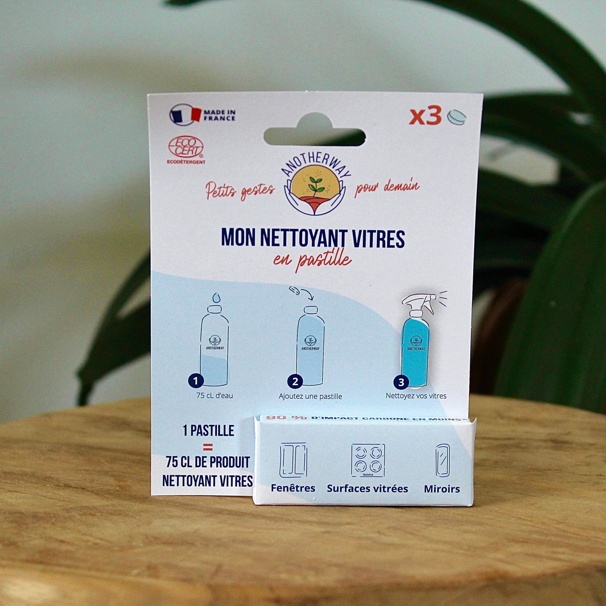 Le nettoyant vitres en pastilles à diluer | x3acide citriqueUneViePlusSaine