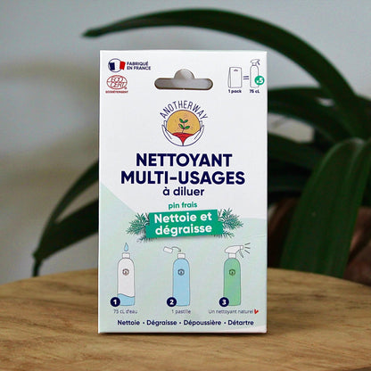 Le nettoyant multi - usages en pastilles à diluer | Pin Eucalyptus | x5acide citriqueUneViePlusSaine