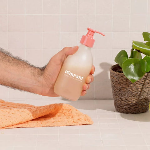 Bouteille Verre Sécurisé 250 ml | Rechargeable à l’infini | Spéciale Gel Douche PIMPANTBouteilleUneViePlusSaine