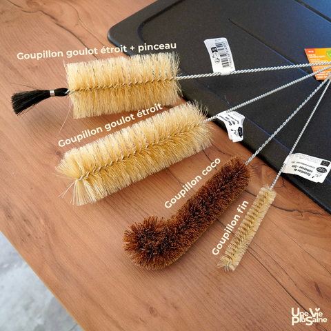 Goupillon fibres naturelles | 4 modèles