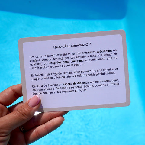 Cartes émotions et solutions | dès 3 anscartesUneViePlusSaine