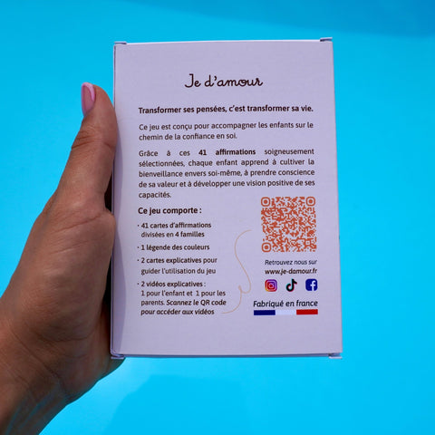 Cartes d'affirmations positives pour enfants | dès 3 anscartesUneViePlusSaine
