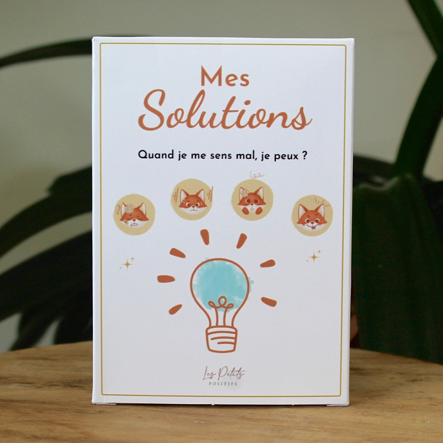 32 cartes | Les solutions pour gérer mes émotions | Les petits positifs | À partir de 3 anscartesUneViePlusSaine