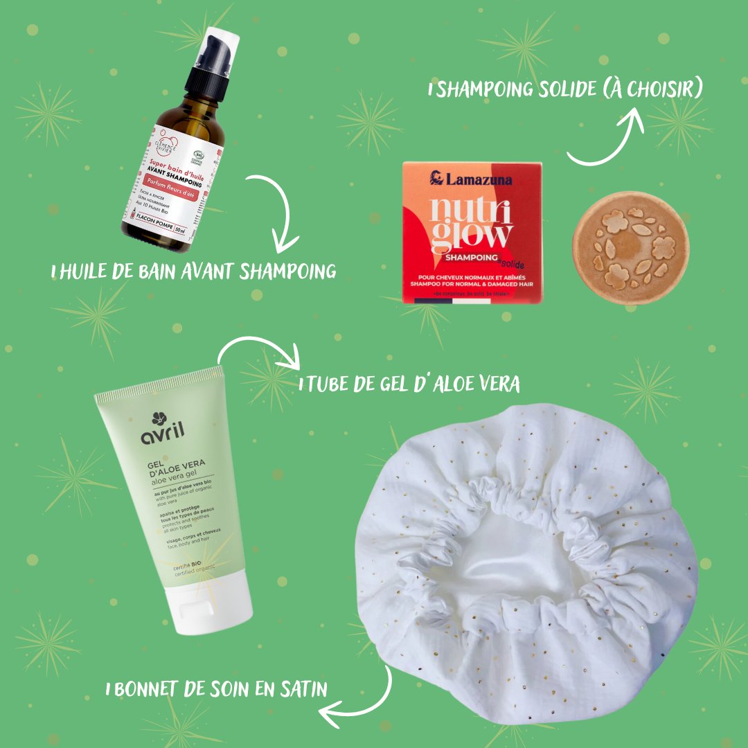 Coffret de Noël | Cheveux au naturelCOFFRETUneViePlusSaine