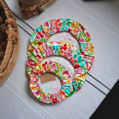 Lot de 3 charlottes alimentaires lavables | Tailles S, M & LcoffretUneViePlusSaine