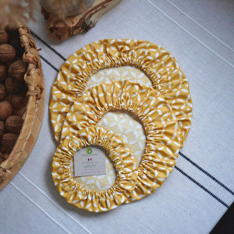 Lot de 3 charlottes alimentaires lavables | Tailles S, M & LcoffretUneViePlusSaine