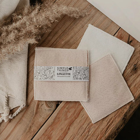 Lingettes démaquillantes lavables | x3cotons lavablesUneViePlusSaine