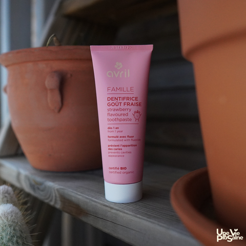 Dentifrice Enfant Bio Goût Fraise | Dès 1 an
