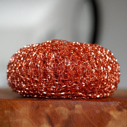 Éponge grattoir| Cuivre | Ne raye pasentretienUneViePlusSaine