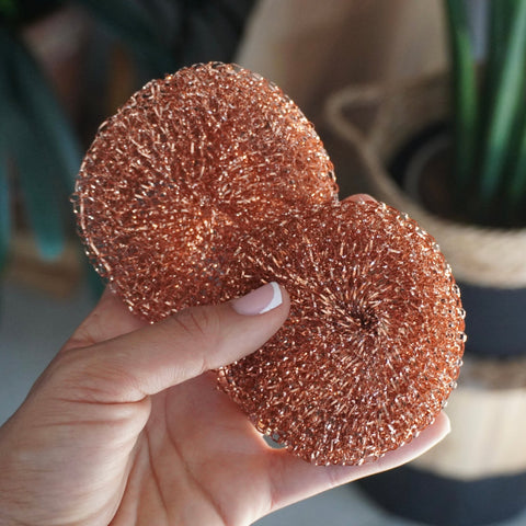 Éponge grattoir| Cuivre | Ne raye pasentretienUneViePlusSaine