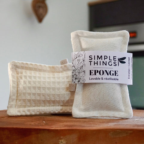 Éponge lavable | Les pastelsépongeUneViePlusSaine