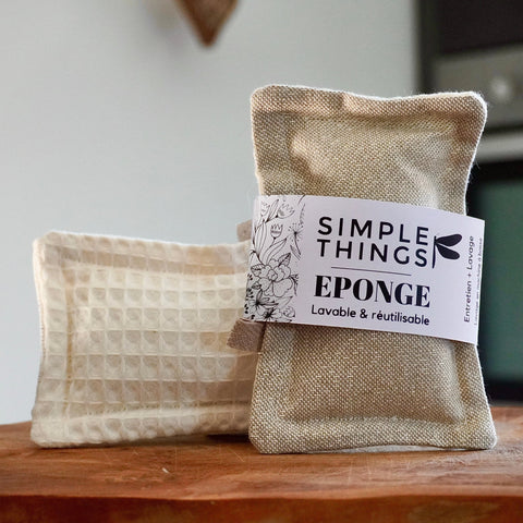 Éponge lavable | Les pastelsépongeUneViePlusSaine