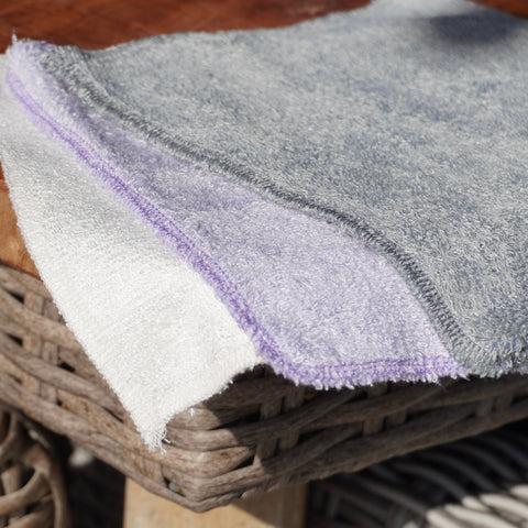 Essuie - tout lavable | 18x18cm | Lot de 5éponge naturelleUneViePlusSaine