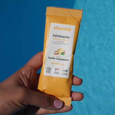 Recharge gel Douche Poudre à Diluer | 4 Parfums au Choixgel doucheUneViePlusSaine