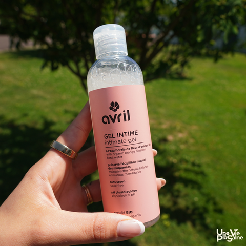 Gel Intime Certifié Bio | pH Physiologique | Avril