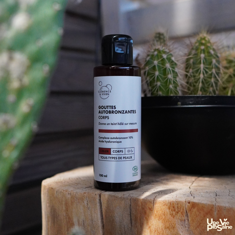 Gouttes autobronzantes corps | Hâle progressif naturel | 100ml