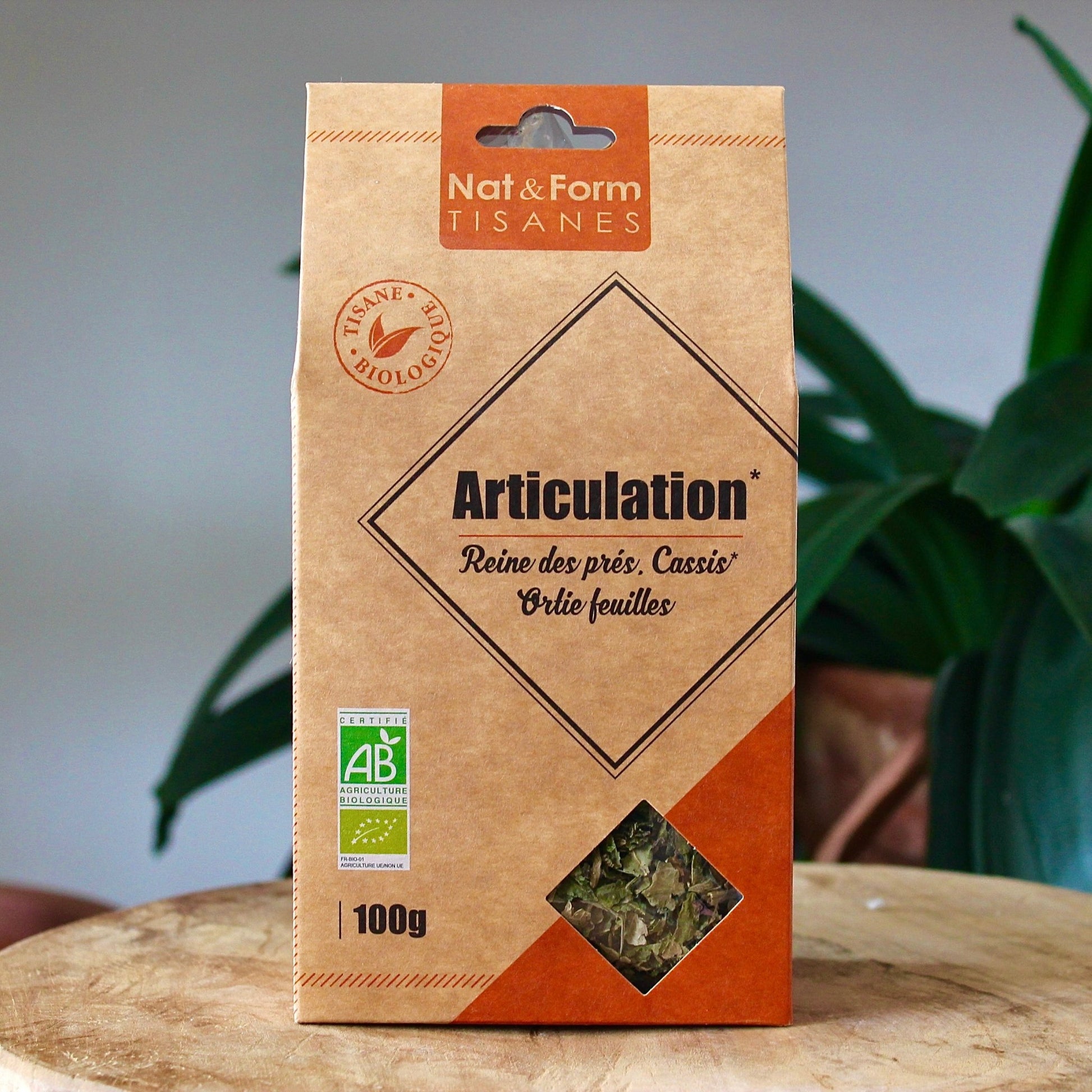 Tisane articulation bio | Cassis, ortie & reine des prés | Nat&ForminfusionUneViePlusSaine