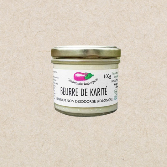 Beurre de Karité | BIO | Nourrissant, hydratant & naturel | Savonnerie AuberginekaritéUneViePlusSaine